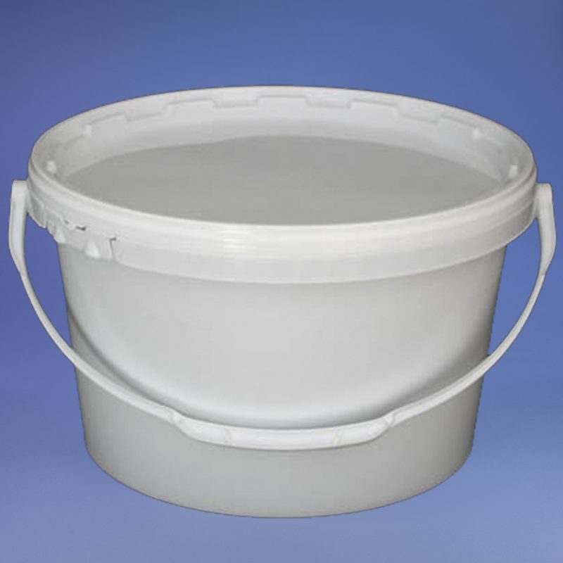 PB12OW Oval White Bucket 12.8L